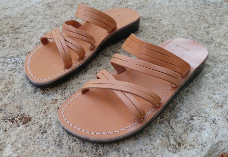 סנדלי עור - דגם מונלייט