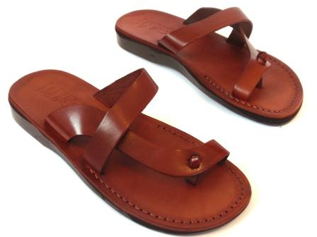 סנדלי עור - דגם אודליה – תמונה 4