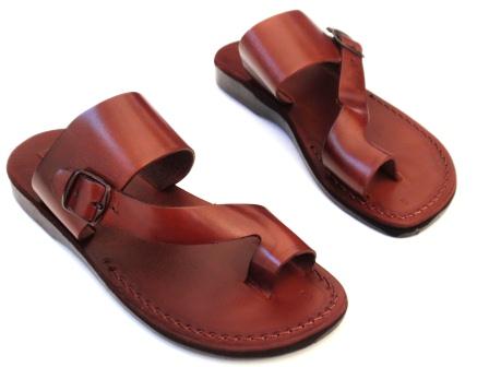 סנדלי עור - דגם אשר