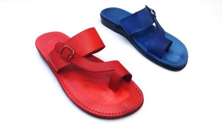 סנדלי עור - דגם אשר – תמונה 3