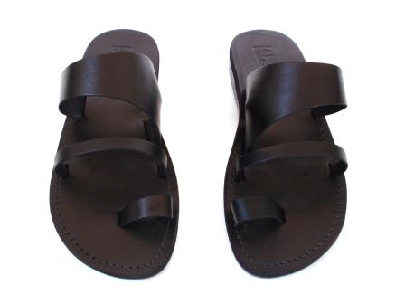 סנדלי עור - דגם טריפל – תמונה 11