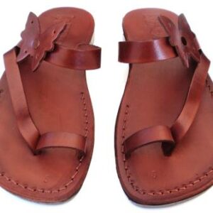 סנדלי עור - דגם פרפר הקיץ