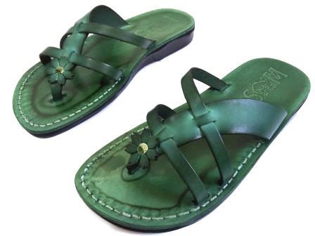 סנדלי עור - דגם נרקיס – תמונה 3