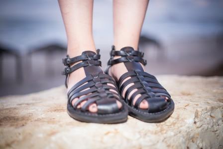 סנדלי עור - דגם איימי – תמונה 4