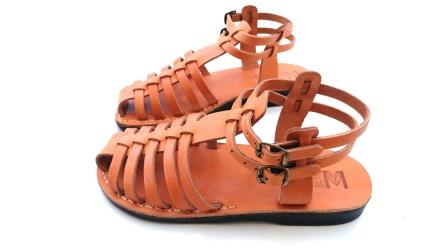 סנדלי עור - דגם איימי – תמונה 9